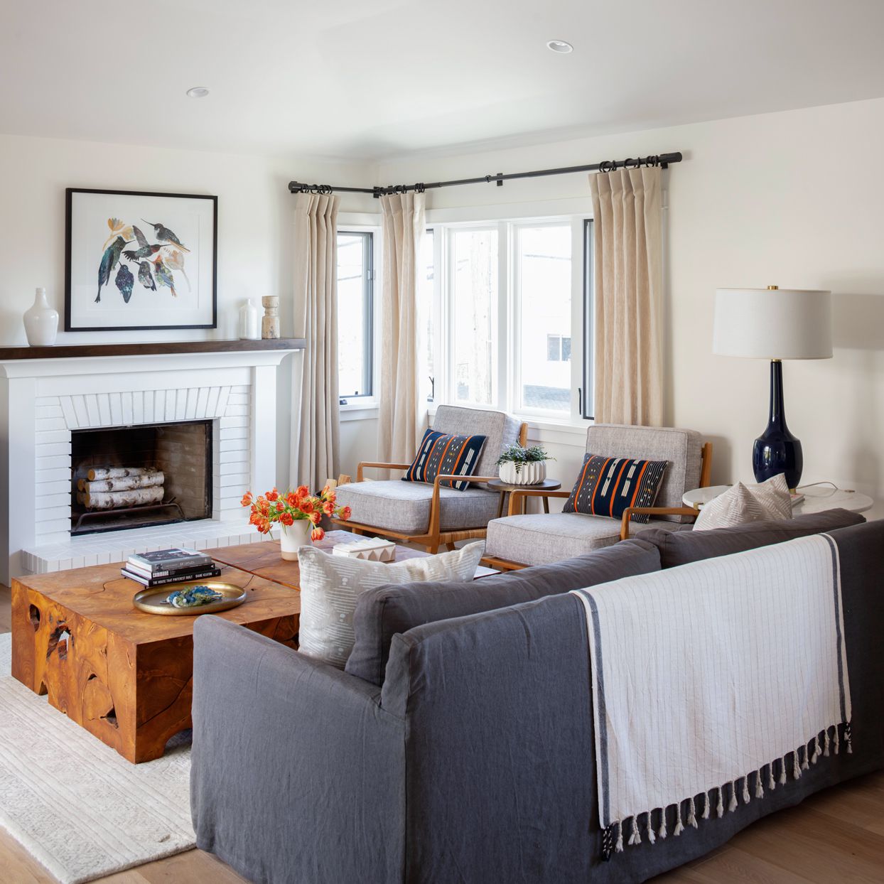 Stylish Fireplace Upgrade